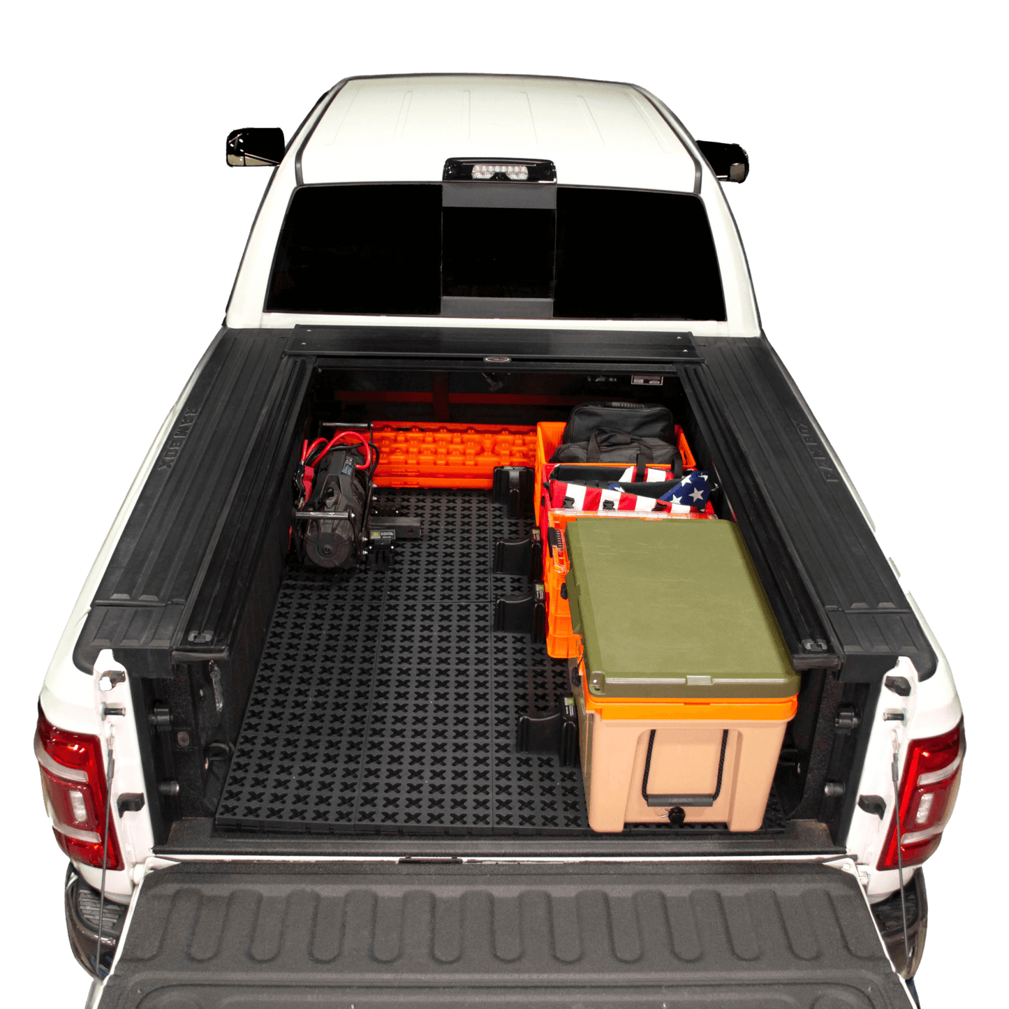 Bed Organizer Slide Out Mat | Full Size Truck Standard Beds 6'6" to 6'9"