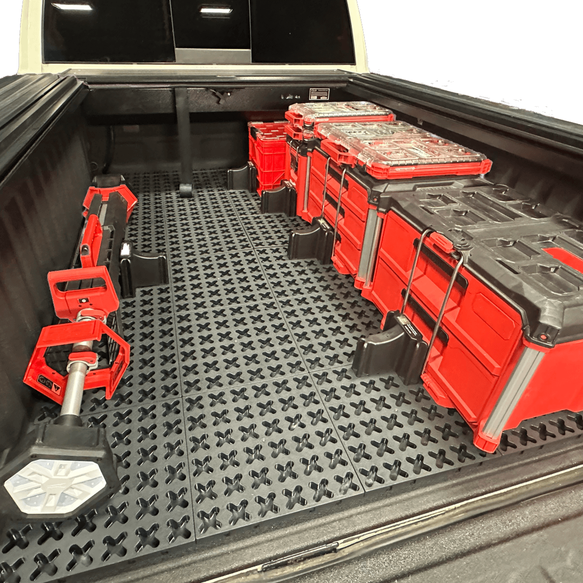 Bed Organizer Slide Out Mat | Full Size Truck Standard Beds 6'6" to 6'9"