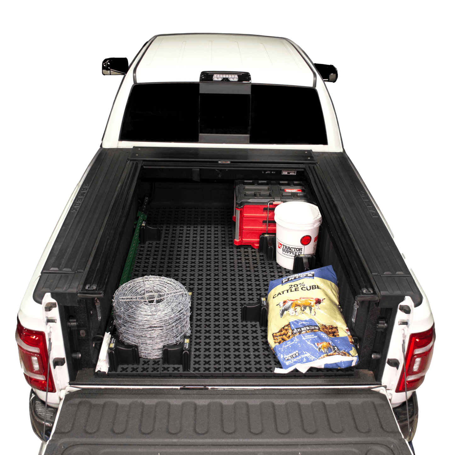 Bed Organizer Slide Out Mat | Full Size Truck Standard Beds 6'6" to 6'9"