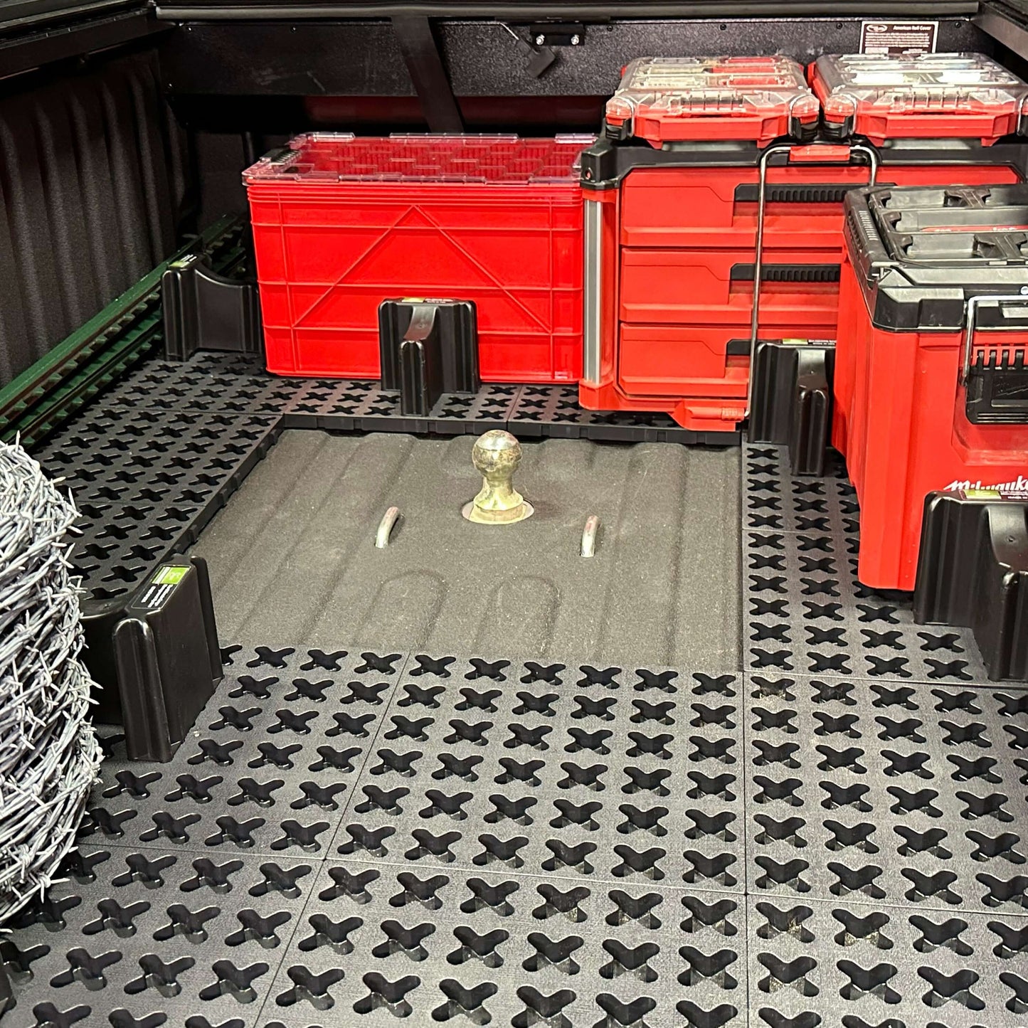 Bed Organizer Slide Out Mat | Full Size Truck Standard Beds 6'6" to 6'9"